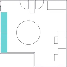 お子さまから目が離せない頃は、プレイルームに。